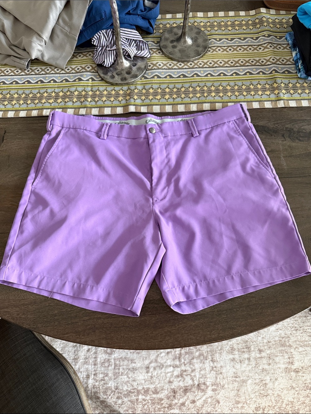 Callaway Men's Purple Performance Shorts